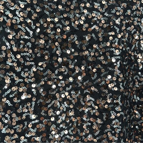 Alex Evenings Sequin Cold Shoulder Top - Picture 4 of 8